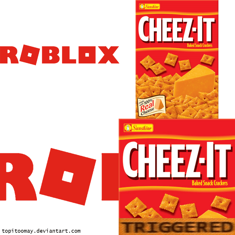 Cheez-It Roblox Logo - ROBLOX 2017 Logo TRIGGERED by Topitoomay on DeviantArt