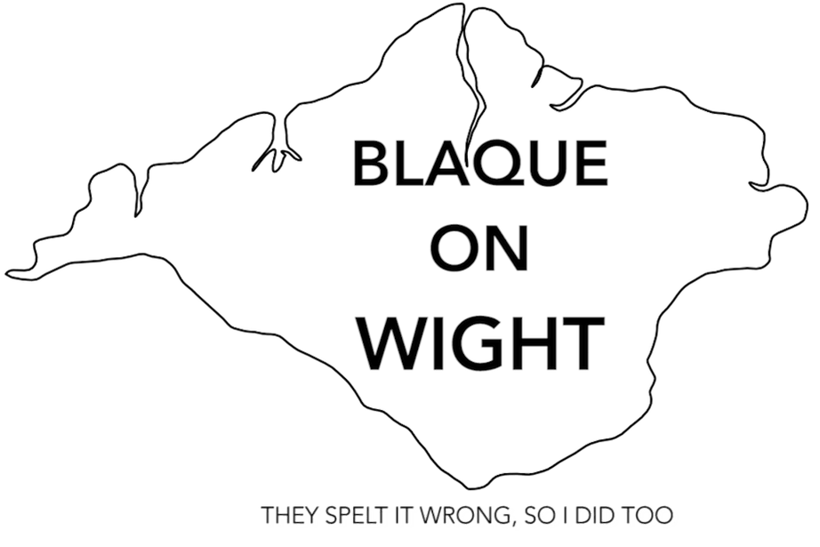 Black and Wight Logo - Blaque on Wight - Toes In Video Production