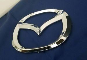Mazda 3 Logo - D LOGO fit MAZDA 3 back TRUNK EMBLEM REAR ROUND MAZDA3 03 UP 2010 ...