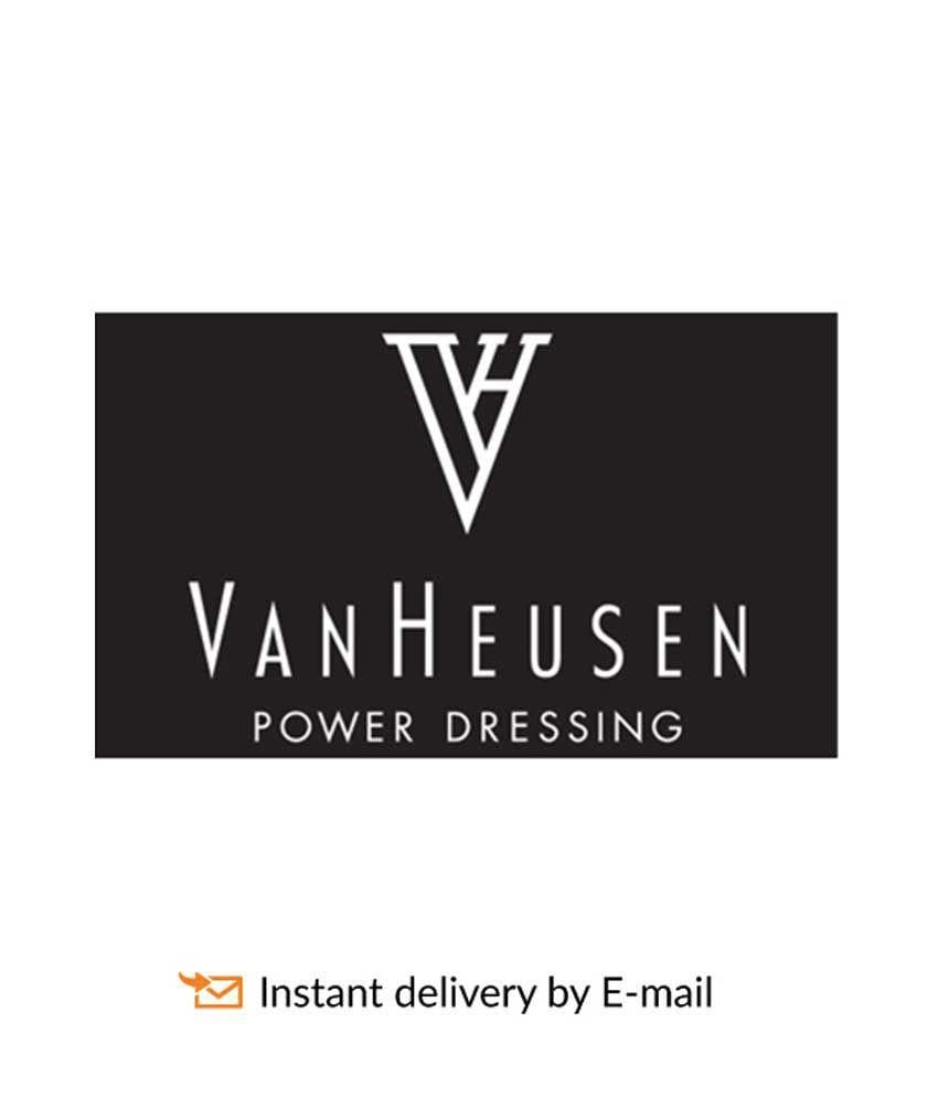 Van Huesen Logo - Van Heusen E-Gift Card - Buy Online on Snapdeal