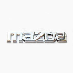 Mazda 3 Logo - For Mazda logo chrome emblem sticker decal MAZDA 3 6 MIATA RX7 RX8 ...