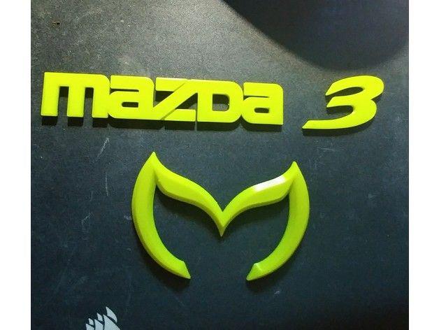 Mazda 3 Logo - Mazda 3 Logo by mmgonzo