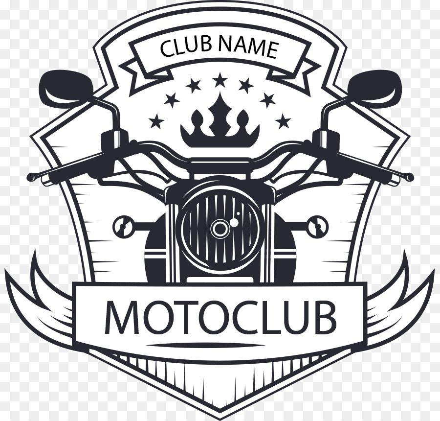 Custom Motorcycle Logo - Motorcycle Logo Vintage Motor Cycle Club - Vector black motorcycle ...