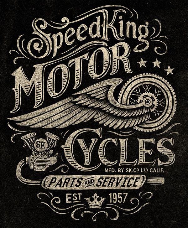 Custom Motorcycle Logo - 30 Vintage Designs for Custom Car & Motorcycle Brands