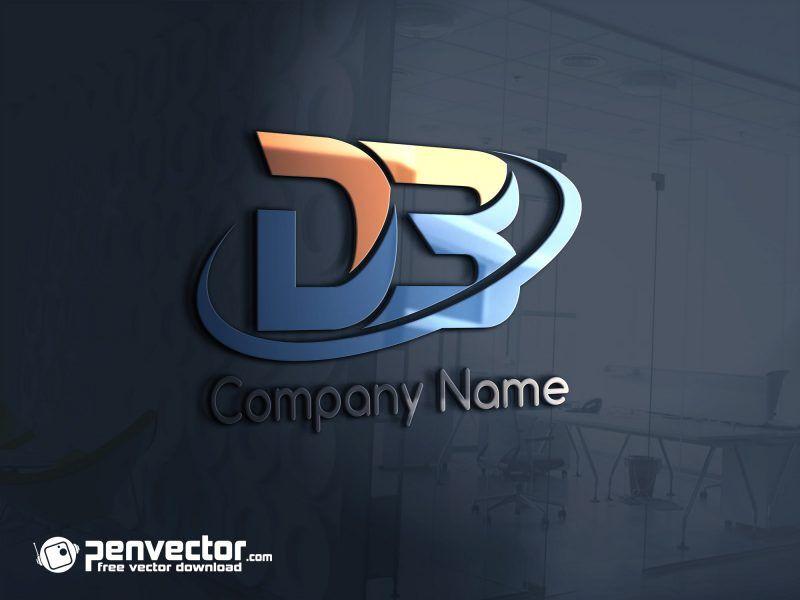 DB Logo - Letter DB Logo free vector