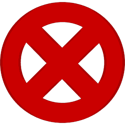Circle X Logo - The Super Collection of Superhero Logos | FindThatLogo.com