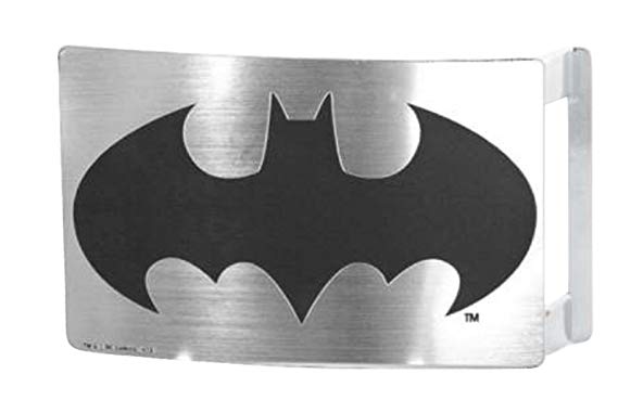 Black Bat Logo - Batman DC Comics Superhero Black Bat Logo Rockstar Belt Buckle