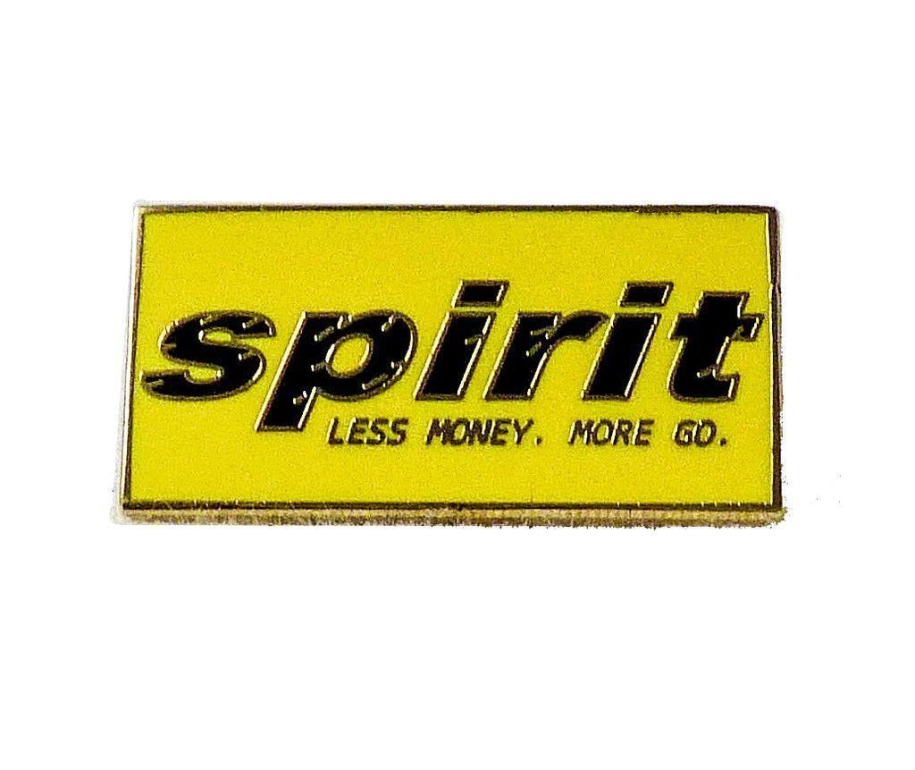 Spirit Airlines Logo - Spirit Airlines Yellow Logo Lapel Pin