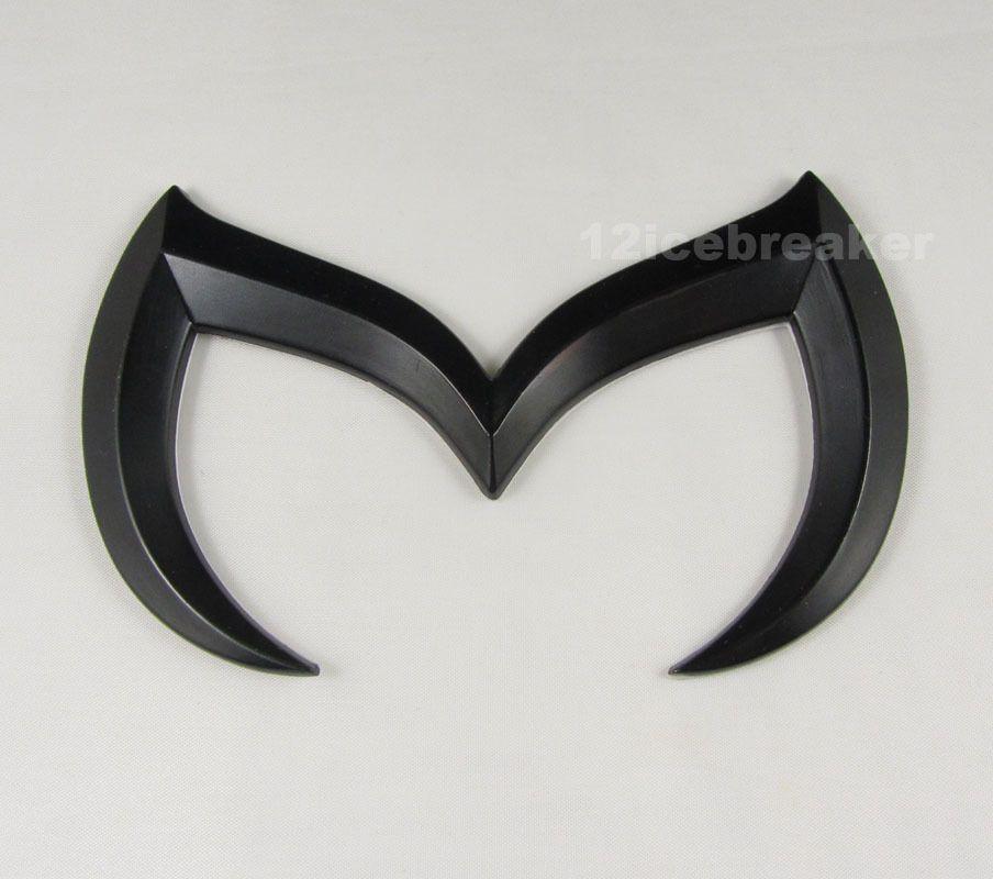 Black Bat Logo - 3D Black Bat Metal Car Vehicle Emblem Badge Sticker Decal for Mazda