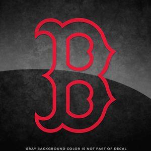 Boston Red Sox B Logo - Boston Red Sox B Logo Vinyl Decal Sticker - 4