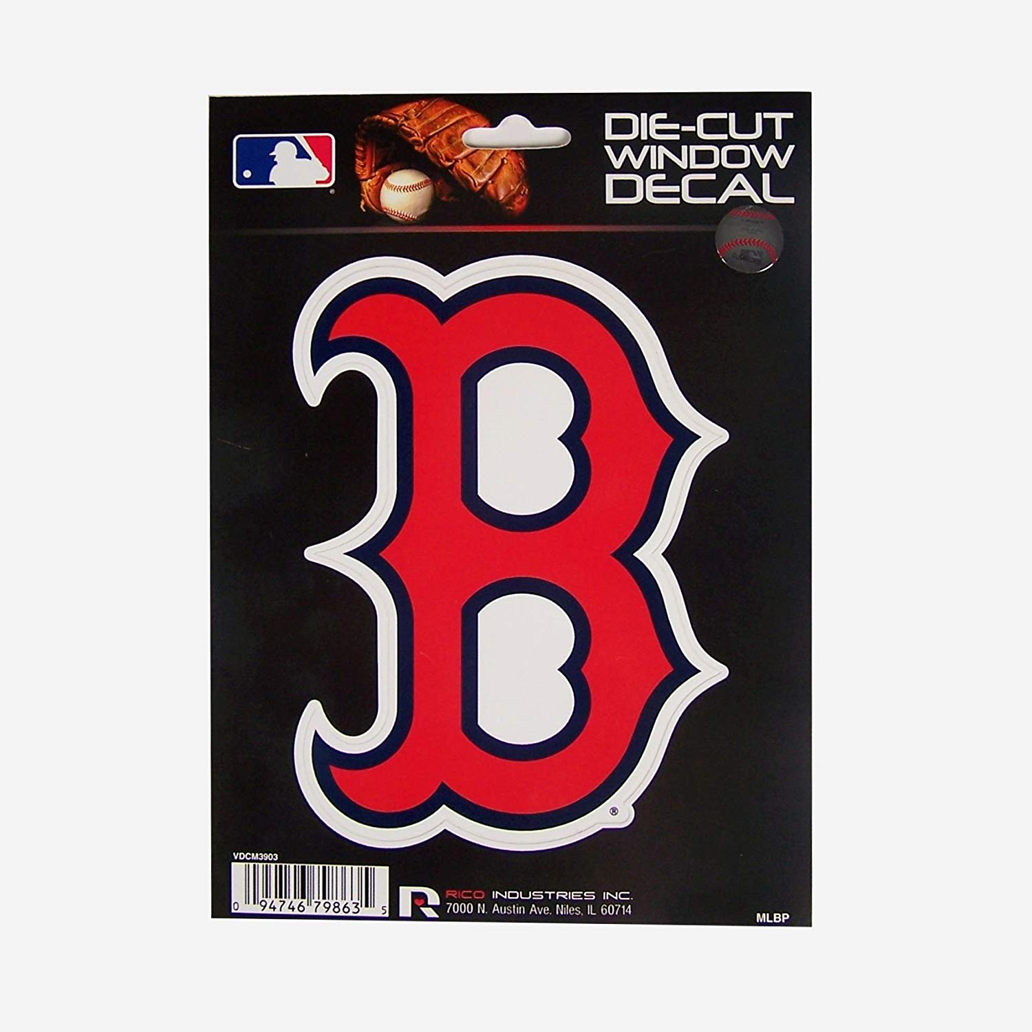 Boston Red Sox B Logo - Amazon.com : MLB Red Sox Boston B Logo Medium Die Cut Decal, 9 x