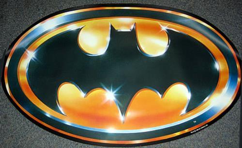 Black Bat Logo - Batman & Robin Bat Logo Poster UK Promo poster (376743)