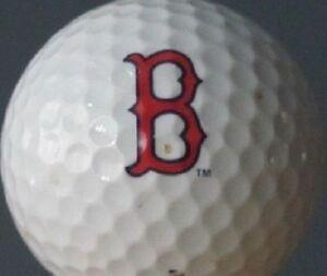 Boston Red Sox B Logo - 3 Dozen Boston Red Sox B LOGO Titleist Pro V1 Mint PERFECT CONDITION ...