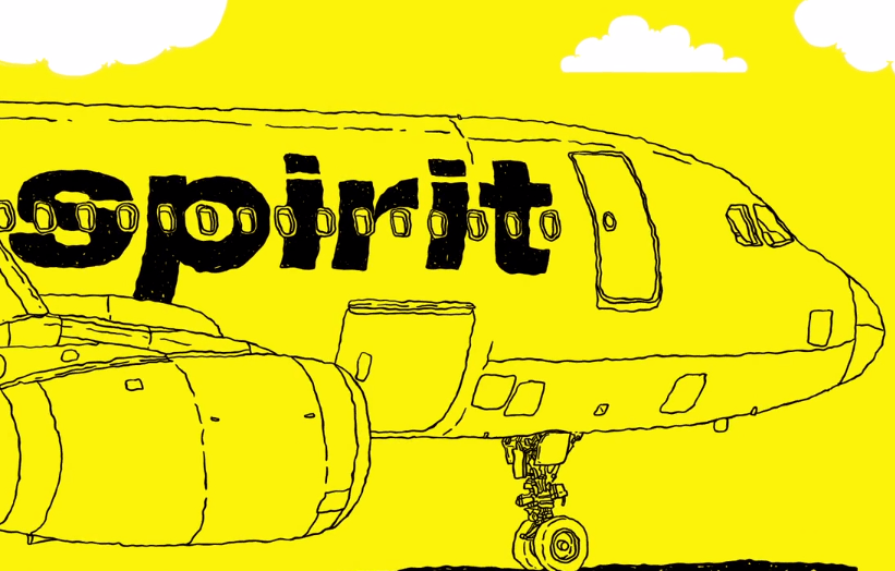 Yellow Airline Logo - Spirit Airlines Flights and Destinations