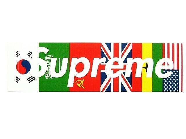 Supreme Flags Box Logo - WTB SUPREME FLAGS BOX LOGO STICKER : supremeclothing