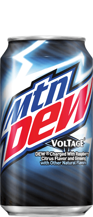 Mountain Dew Voltage Logo - Mountain Dew Voltage 12 oz can design.png. Mountain Dew
