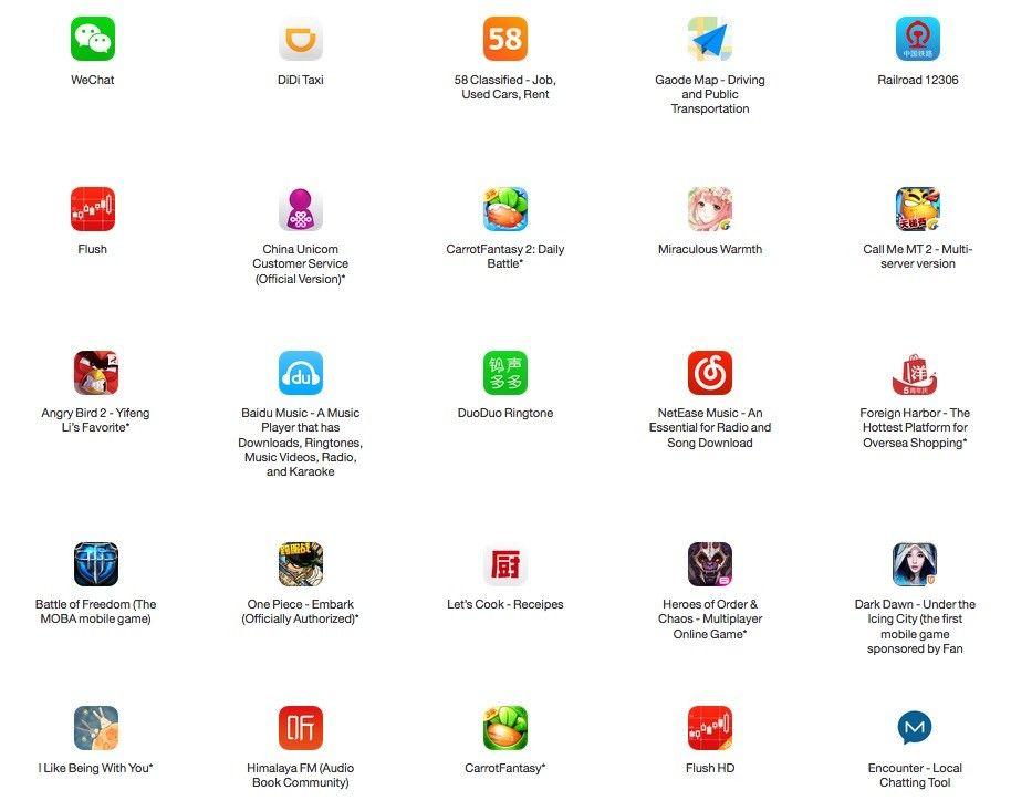 Most Popular Mobile Apps Logo - Apple Publishes a List of the 25 Most Popular XcodeGhost-Infected ...