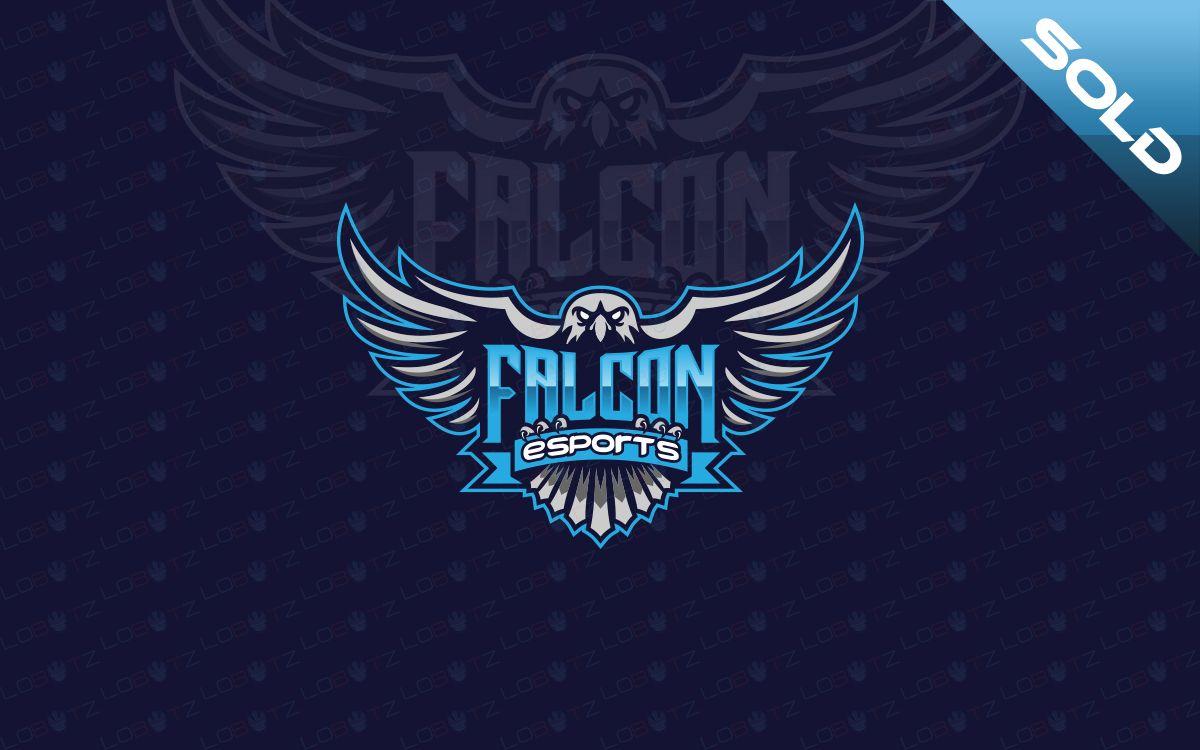 Falcon Logo - Falcon ESports Custom Logo Design - Lobotz