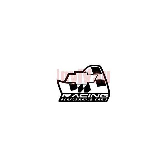 Chevy Racing Logo - Chevy Racing Logo Vinyl Car Decal - Vinyl Vault