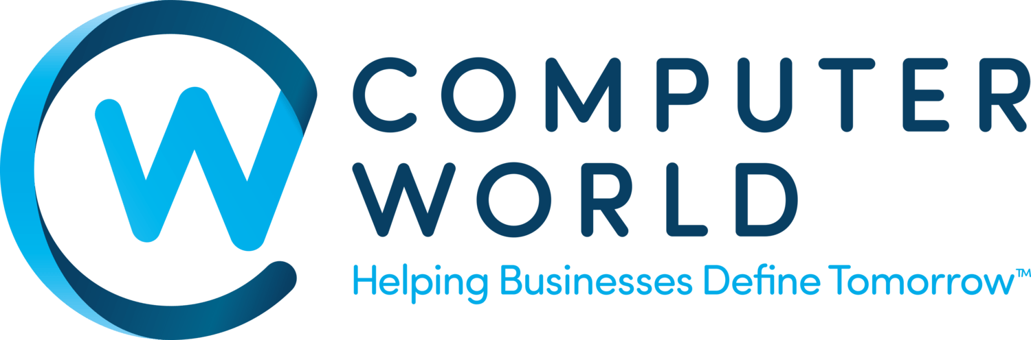 Blue Computer Logo - ComputerWorld