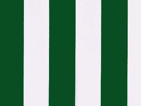Green White Stripe with Logo - Green and White Stripe Polyester Cover for 11ft 6