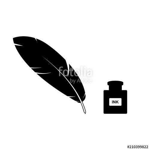 Feather Quill Logo - feather quill pen and ink