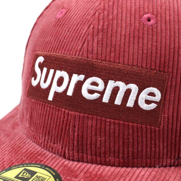 Red Box with White Crown Logo - stay246: SUPREME (shupurimu) 15 AW Corduroy Box Logo New Era LOW ...