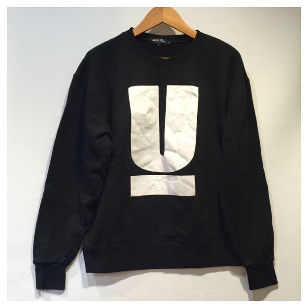 Jun Takahashi Undercover Logo - brandmystar: UNDERCOVER logo sweat shirt / black / black / crew neck ...