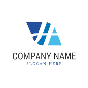 Blue Letter Logo - Free H Logo Designs | DesignEvo Logo Maker