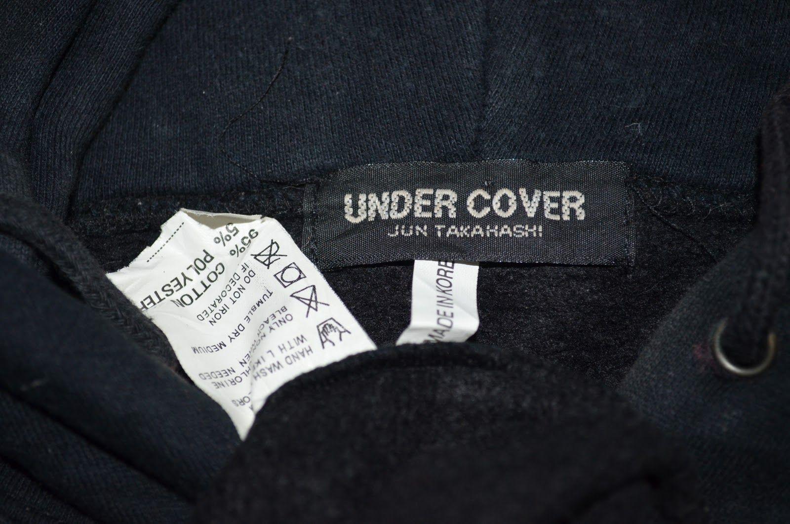 Jun Takahashi Undercover Logo - White Trash: UNDERCOVER HOODIE BY JUN TAKAHASHI(sold)