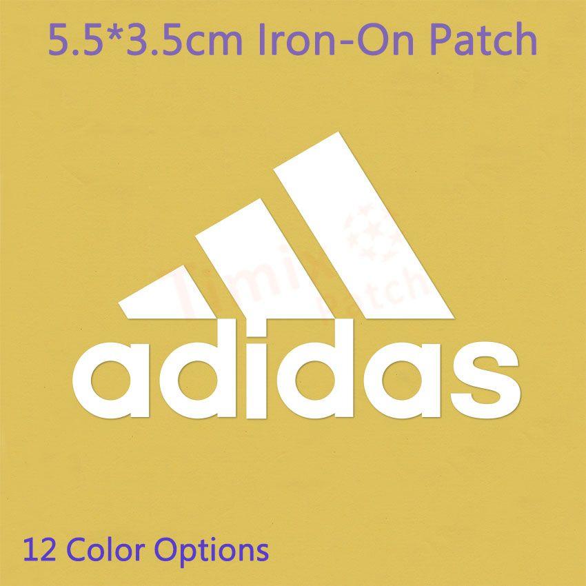 Adidas Sport Logo - Adidas Triangle Iron On Sports LOGO DIY T Shirt Clothing PU Transfer
