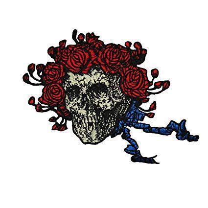 Skull Grateful Dead Logo - Grateful Dead Skull & Roses Album Band Art Rock Music