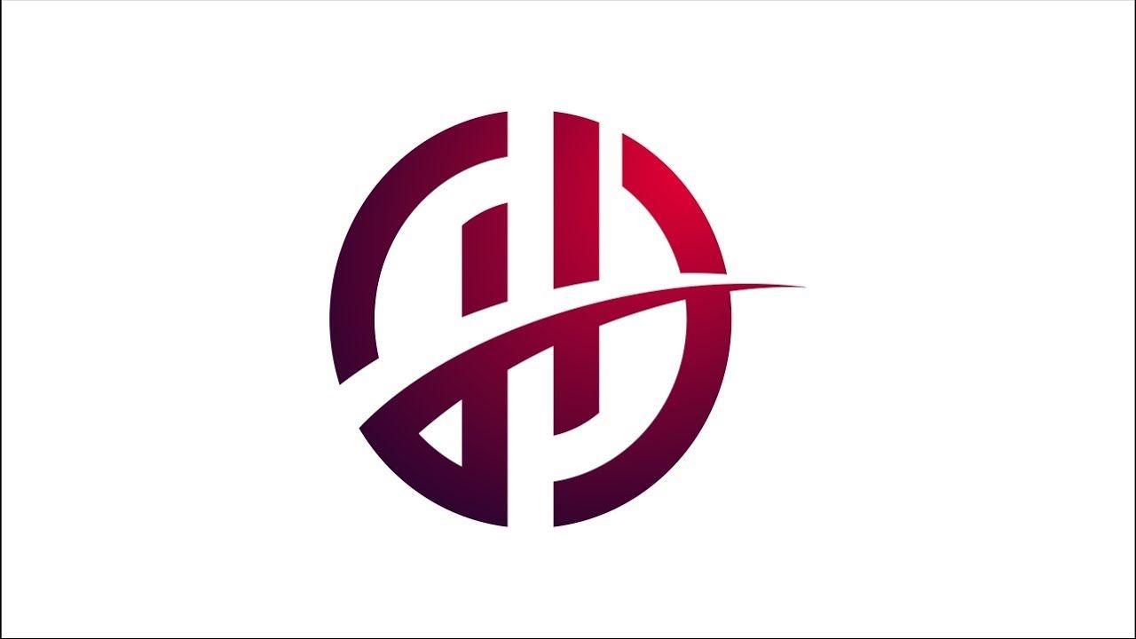 H Logo - Custom Logo Design | Letter H Logo Design in coreldraw - YouTube