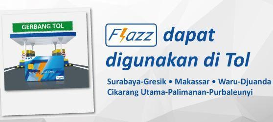Flazz BCA Logo - Inilah Lokasi Jalan Tol Bisa Bayar Dengan Kartu Flazz BCA ...