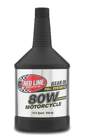 Red Line Oil Logo - 80W Motorcycle Gear Oil with ShockProof®