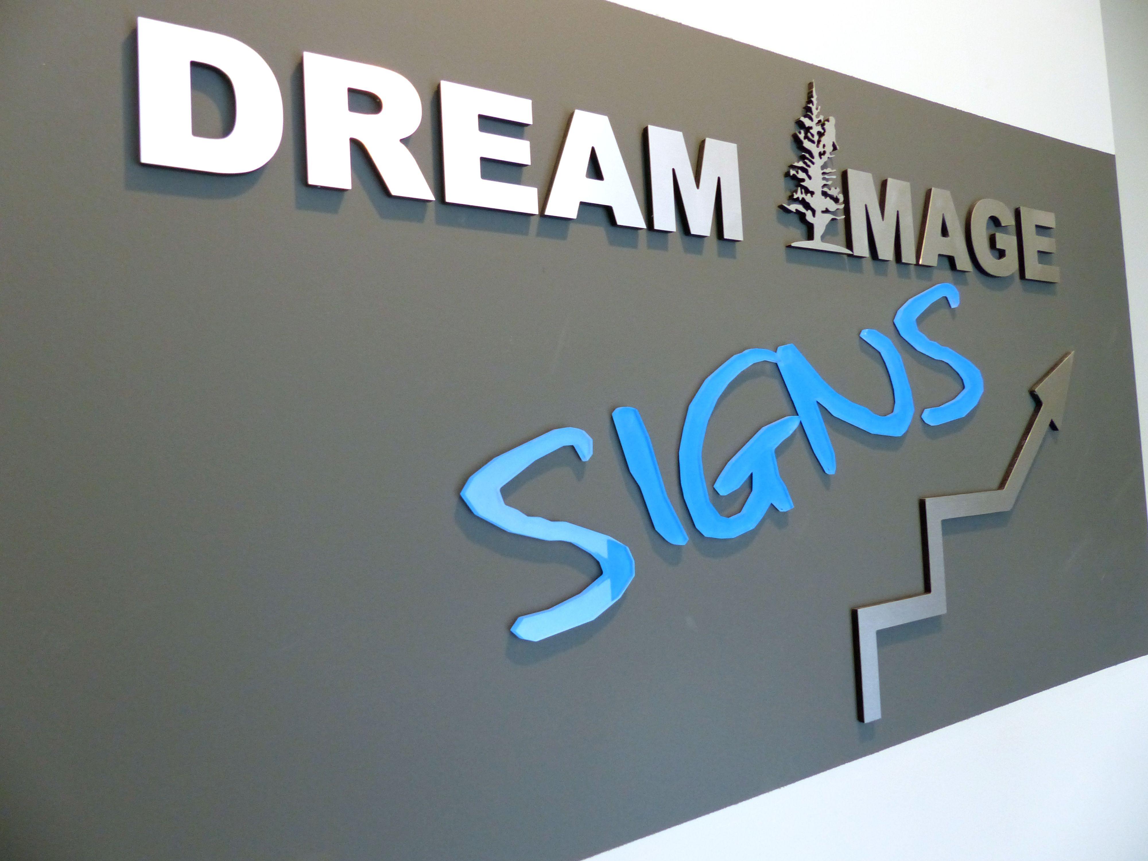 Reception Wall Logo - Calgary #1 Choice for Office Reception 3D Letters Signs Wall Logo