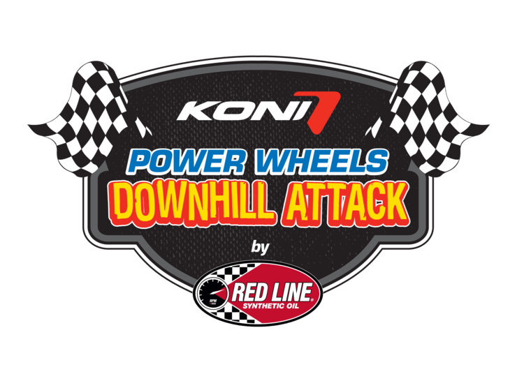 Red Line Oil Logo - POWERWHEELS DOWNHILL ATTACK