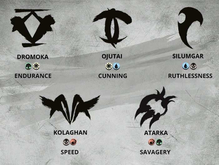 Magic Clan Logo - Planeswalker's Guide to Dragons of Tarkir, Part 1 | MAGIC: THE GATHERING