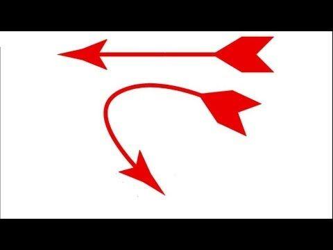 Red Curved Line Logo - How to Draw a Curved Arrow in Adobe Illustrator - YouTube