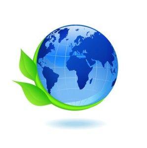 Blue Green Globe Logo - EHGE — “Green” Initiatives