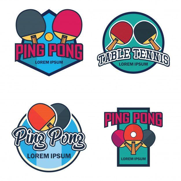 Pingpong Logo - Table tennis/ ping pong logo Vector | Premium Download