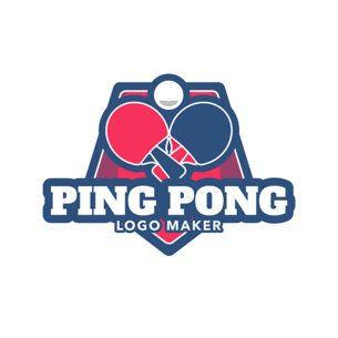 Ping Pong Logo - Placeit - Simple Ping Pong Logo Maker