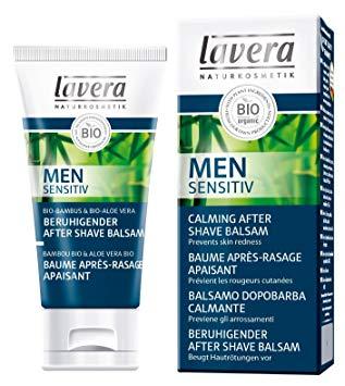 Shaving and Personal Care Products Logo - lavera Men Sensitiv After Shave Balm ∙ Prevents Skin Redness
