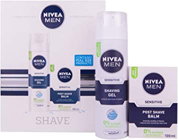 Shaving and Personal Care Products Logo - Nivea Men Shave Gift Set for Men, 2 Pieces: Amazon.co.uk: Beauty
