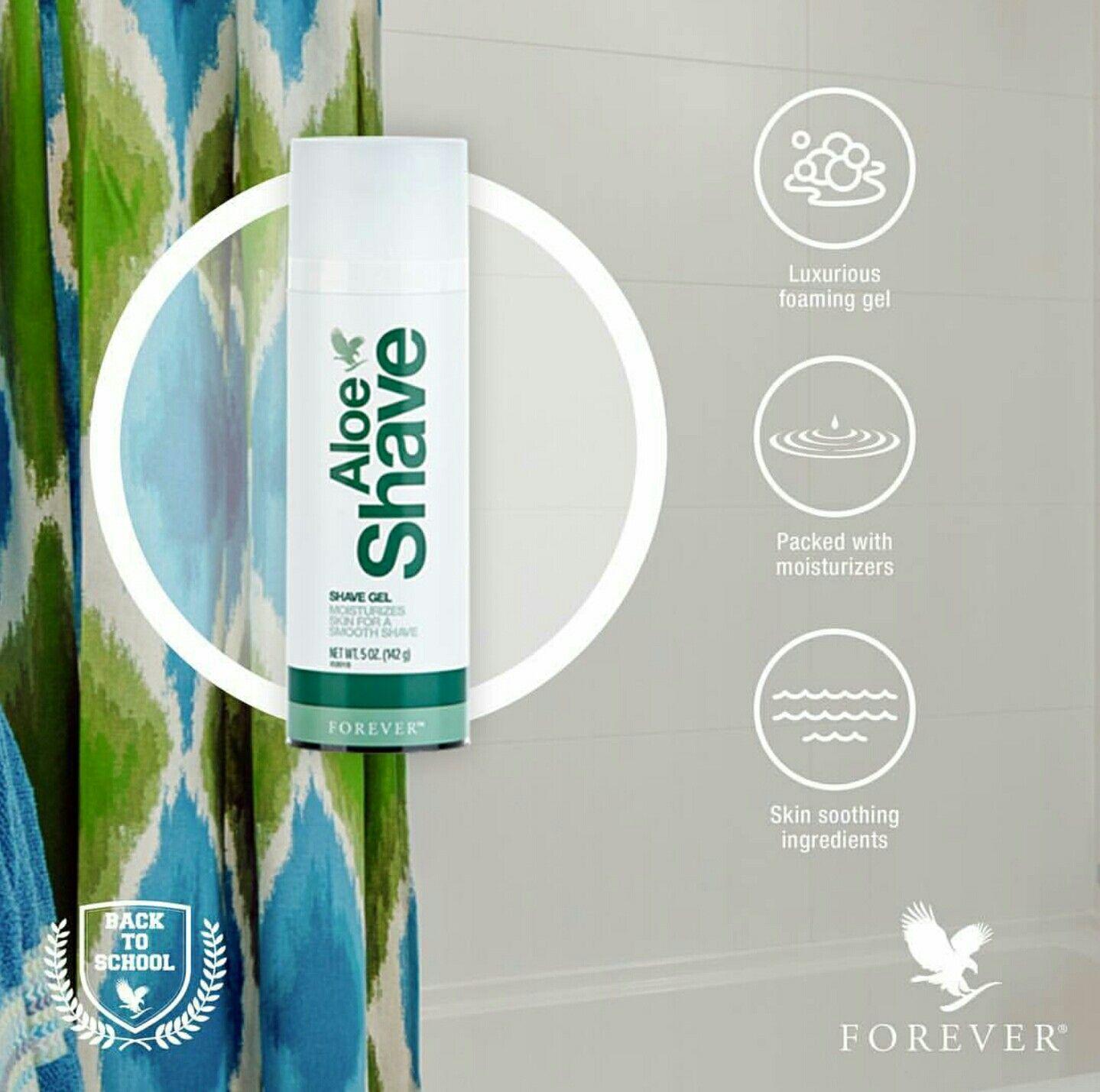 Shaving and Personal Care Products Logo - Aloe Shave. Forever Personal Care. Forever living
