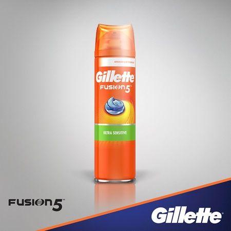Shaving and Personal Care Products Logo - Fusion5™ Ultra Sensitive Shave Gel