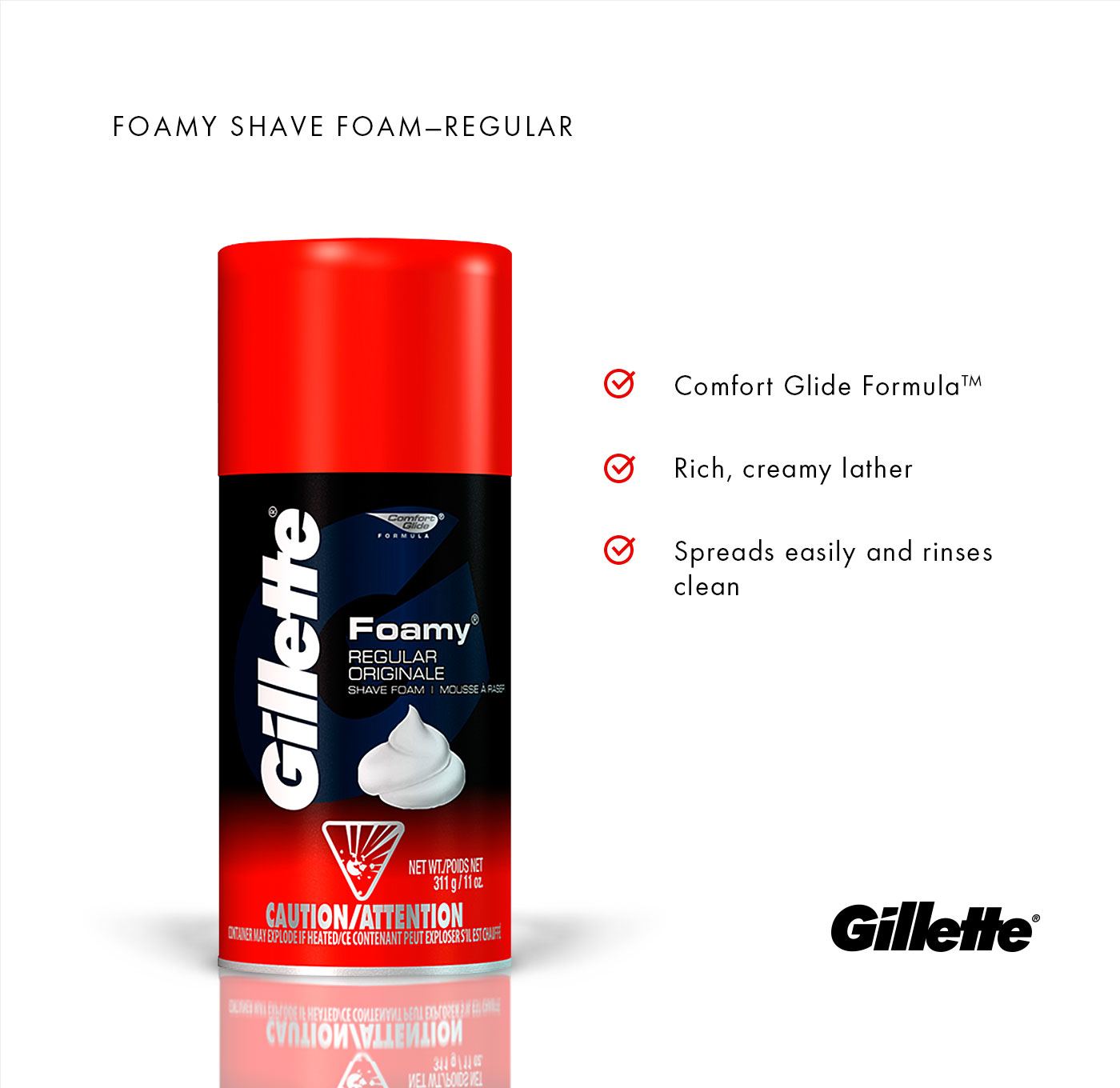 Shaving and Personal Care Products Logo - Classic Shaving Foam