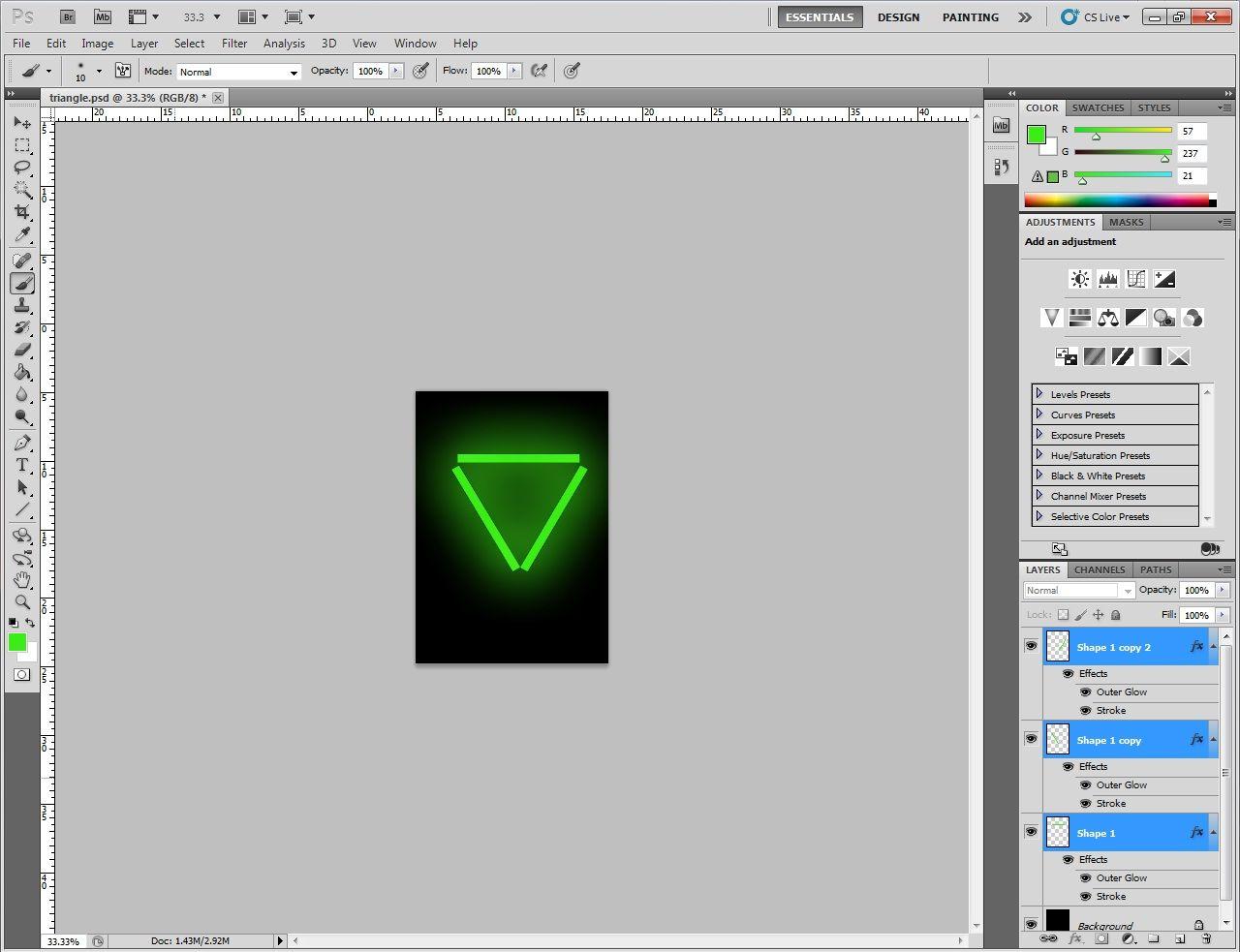 Upside Down Green Triangle Logo - New Logo | jacktann