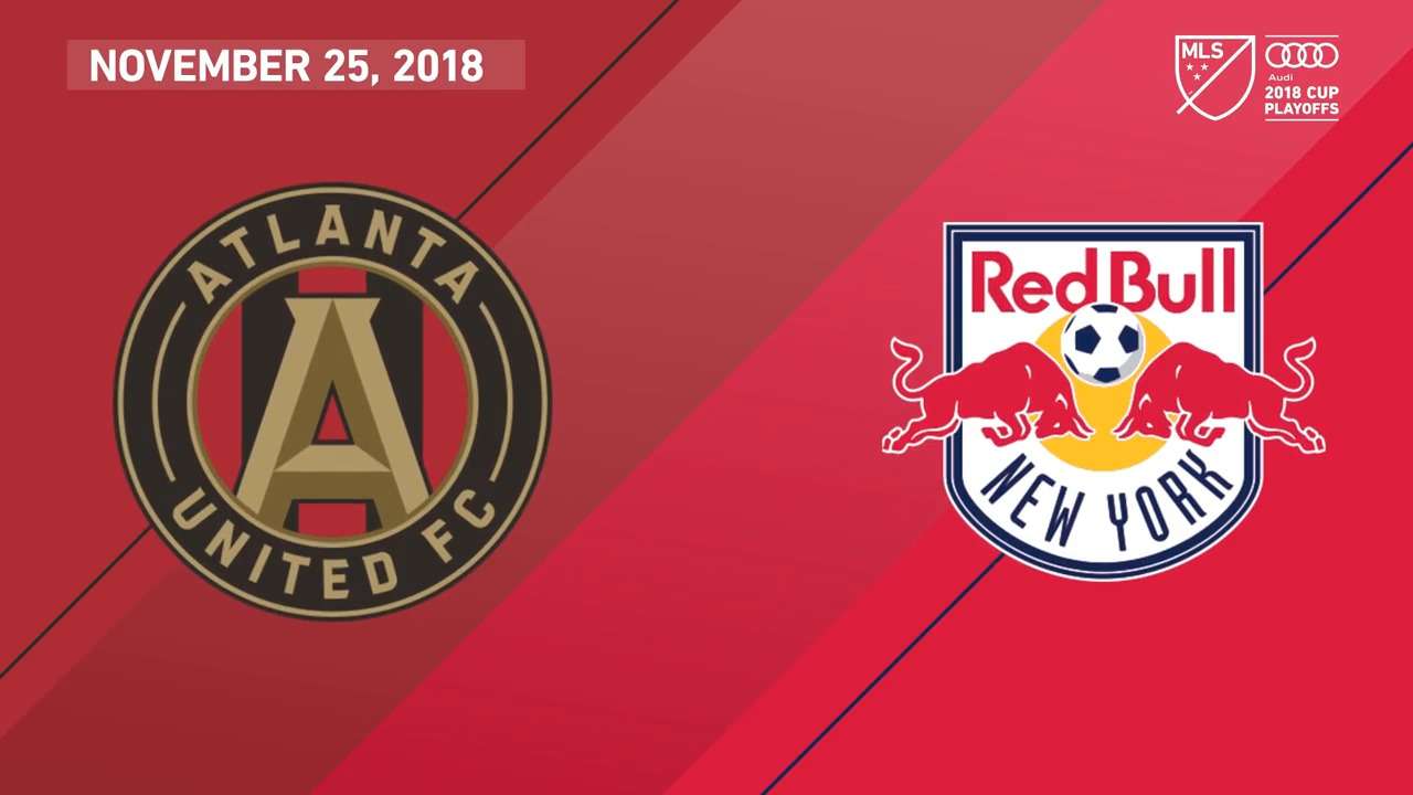 NY Red Bulls Logo - Recap: Atlanta United FC vs. New York Red Bulls 11/25/2018 | Matchcenter