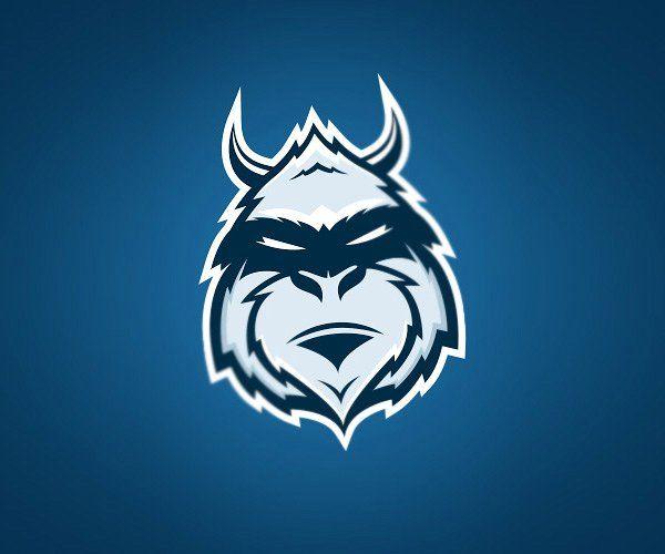Yeti Logo - Yeti mascot for sport teams ~ Logo Templates ~ Creative Market